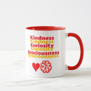 Caneca K C S - Gentileza Curiosidade Espacividade