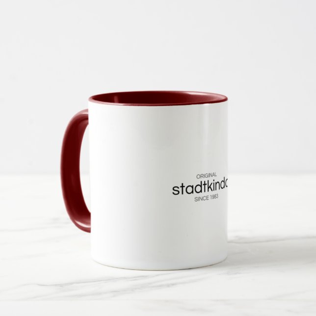 Caneca Kaffeetasse @stadtkindd (Frente Esquerda)