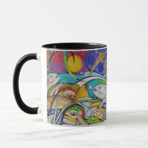 Caneca "Kalidescope Piscatorial" por Trevor Hawkins
