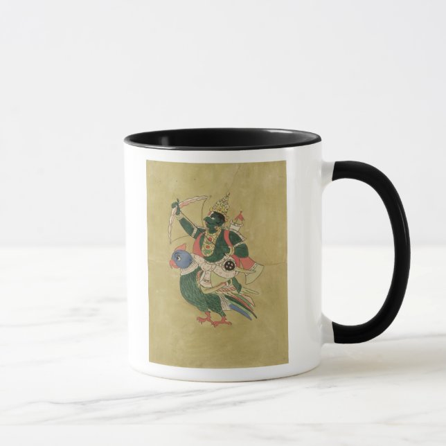 Caneca Kama, deus do amor, 18o-19o século (Direita)