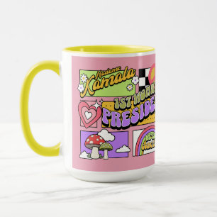 Caneca Kamala Harris 1rua Presidente Inauguração