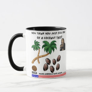 Caneca Kamala Harris Coconut Tree Mug