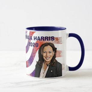Caneca Kamala Harris para as eleições do Presidente 2020