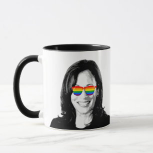 Caneca Kamala Harris Pride