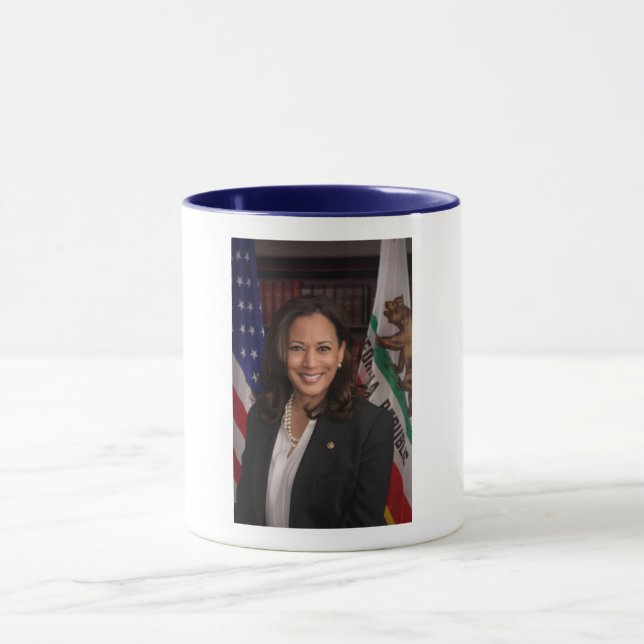 Caneca Kamala Harris Vice-Presidente dos EUA, Biden 2024 (Centro)