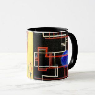 Caneca Kandinsky abstrato art, Aliança interna