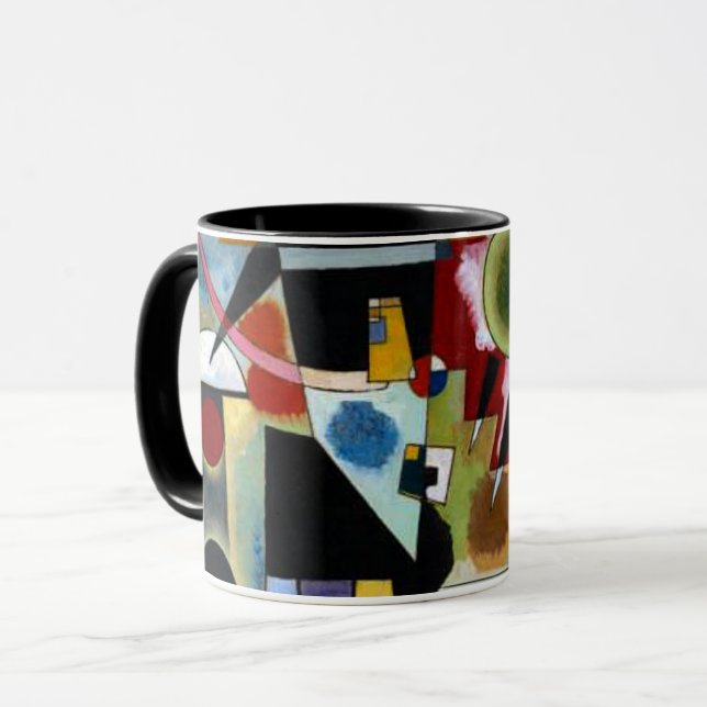 Caneca Kandinsky - Balanço (Frente Esquerda)