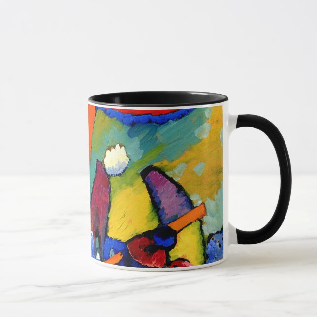 Caneca Kandinsky - Cena de Praia (Direita)