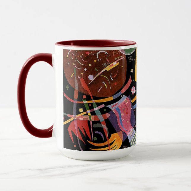 Caneca Kandinsky - Composição X (Esquerda)