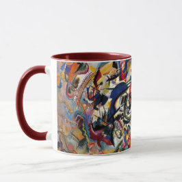 Caneca Kandinsky Composition VII Abstrato Pintura