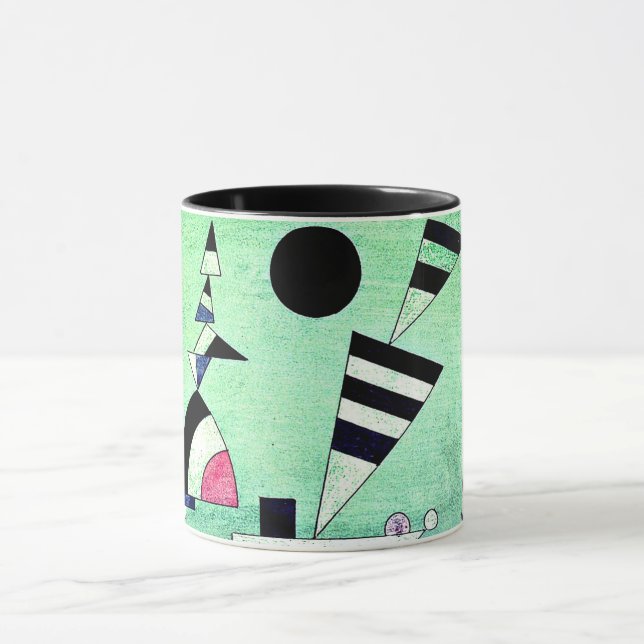 Caneca Kandinsky - Imerso em Verde, (Centro)