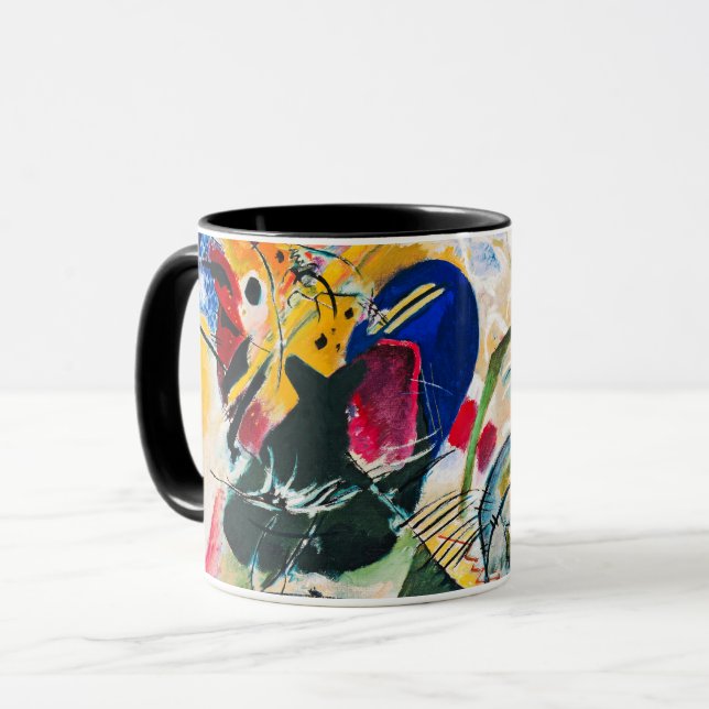 Caneca Kandinsky - Improvisation 35, (Frente Esquerda)