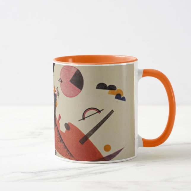 Caneca Kandinsky - Laranja (Direita)