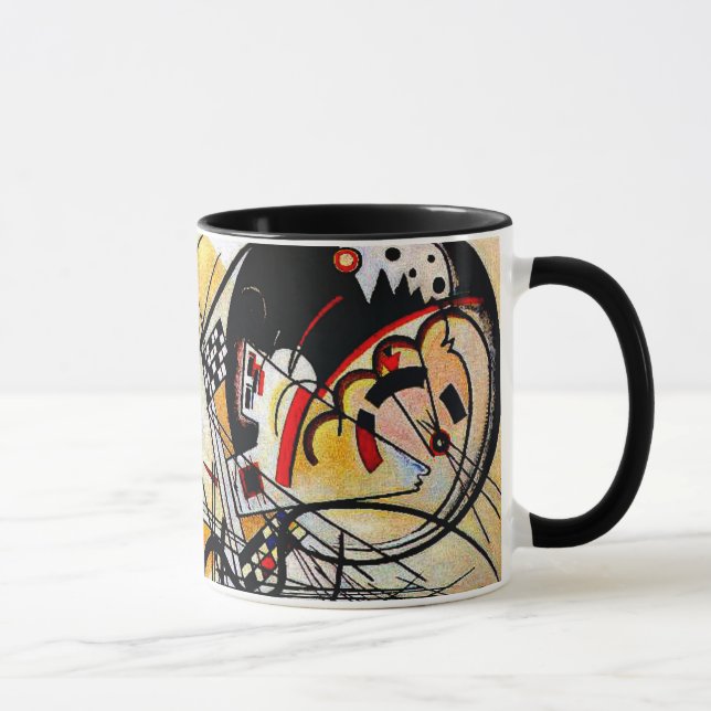 Caneca Kandinsky - Linha em movimento (Direita)