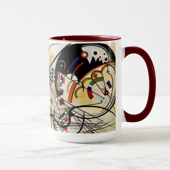 Caneca Kandinsky - Linha transversal (Direita)