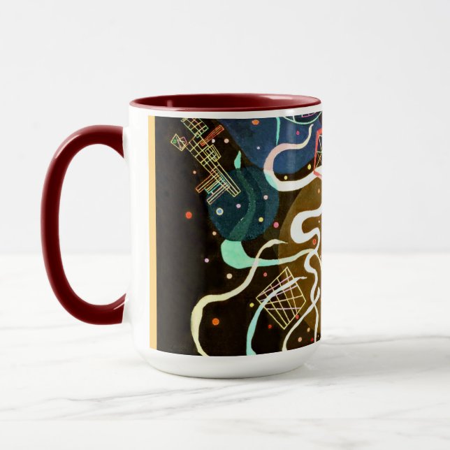 Caneca Kandinsky - Movimento I (Esquerda)