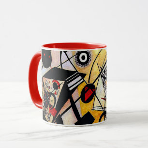 Caneca Kandinsky - Mug de linha em movimento