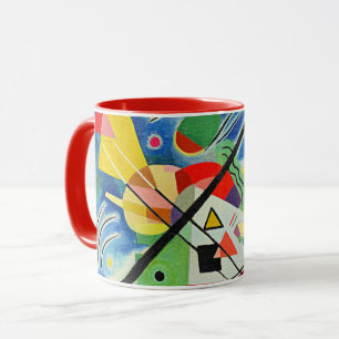 Caneca Kandinsky - Pintura Azul