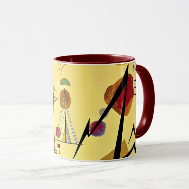 Caneca Kandinsky - Ponto de Linha (Frente Esquerda)