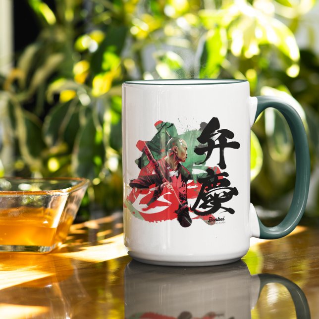 Caneca Kanji Samurai Benkei Mug (Criador carregado)