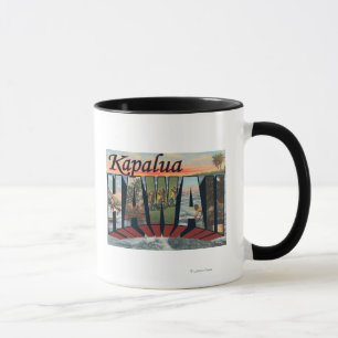 Caneca Kapalua, Havaí - grandes cenas da letra