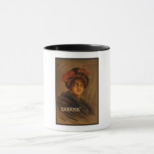 Caneca Karama: Atriz japonesa Romance Geisha
