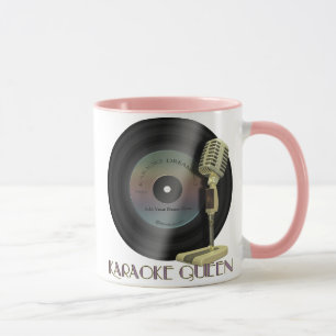 Caneca Karaoke Drinkware personalizado rainha