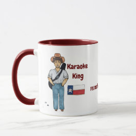 Caneca Karaoke King Mug