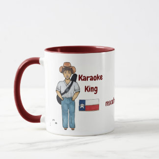 Caneca Karaoke King Mug