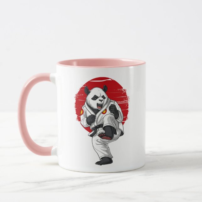Caneca Karate Do Urso De Panda (Esquerda)