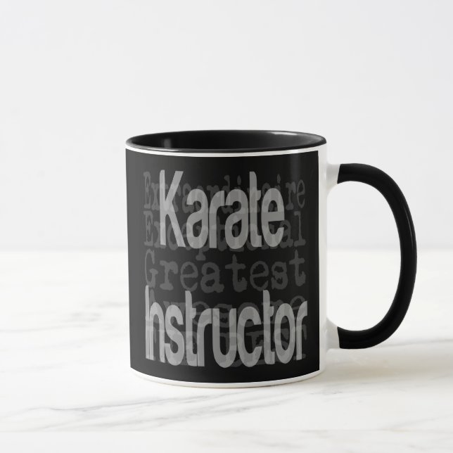 Caneca Karate Instrutor Extraordinaire (Direita)
