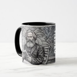 Caneca Karl Marx Cote Design - Seja a mudança!