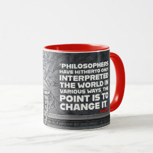 Caneca Karl Marx Cote Design - Seja a mudança!