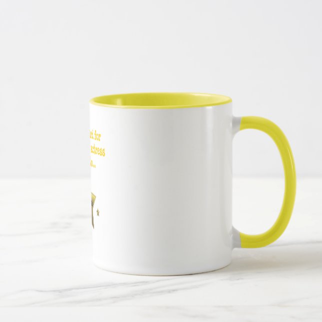 Caneca KATIE: O prêmio para a melhor atriz da ligação (Direita)