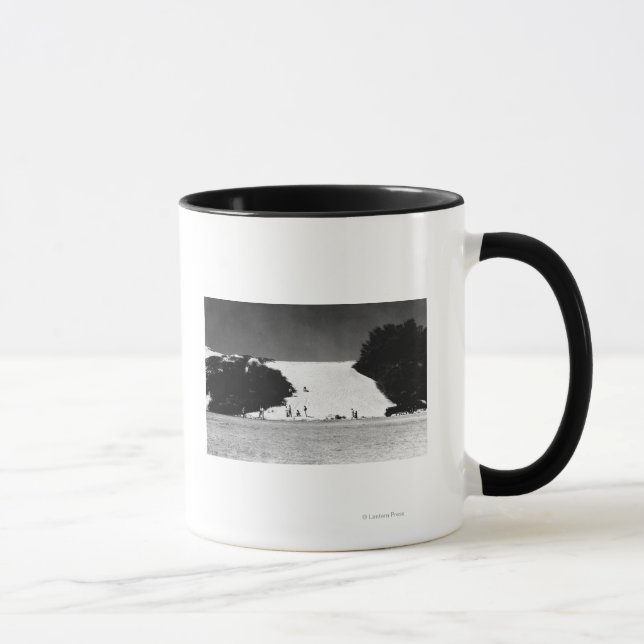Caneca Kauai, Havaí - Visão das areias de Barking (Direita)
