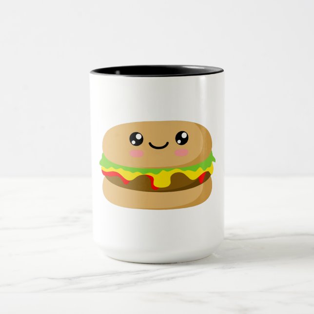 Caneca Kawaii Burger (Centro)