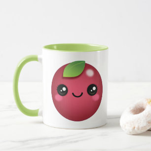 Caneca Kawaii Cranberry Mug Café De Dois Toneladas