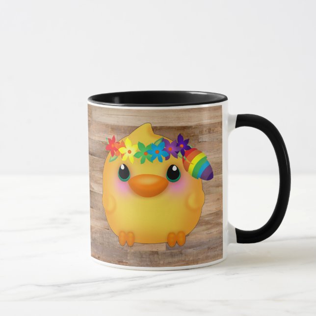 Caneca Kawaii Hippy Pintinho (Direita)