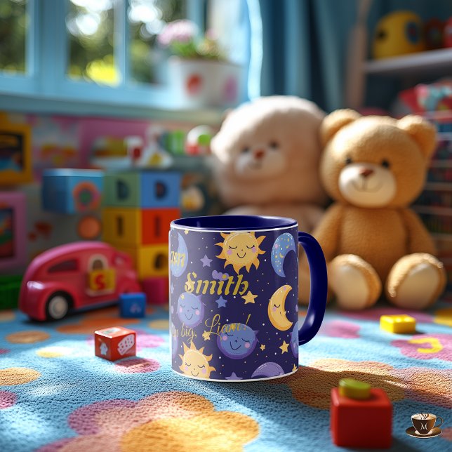 Caneca Kawaii Starry Night Personalizado para Crianças (Criador carregado)