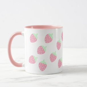 Caneca Kawaii Strawberry Mug