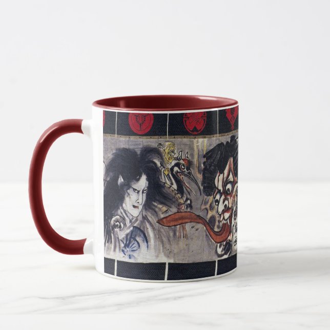 Caneca kawanabe Kyosai, Yohkai (Esquerda)