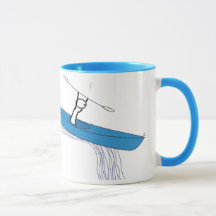 Caneca Kayaker na água