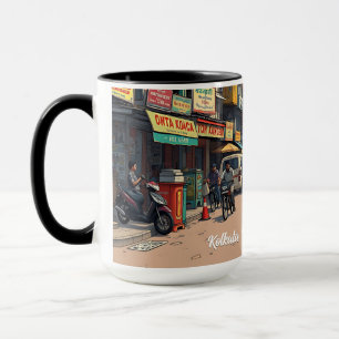 Caneca Keepoke Souvenir para o centro Kolkata, Índia