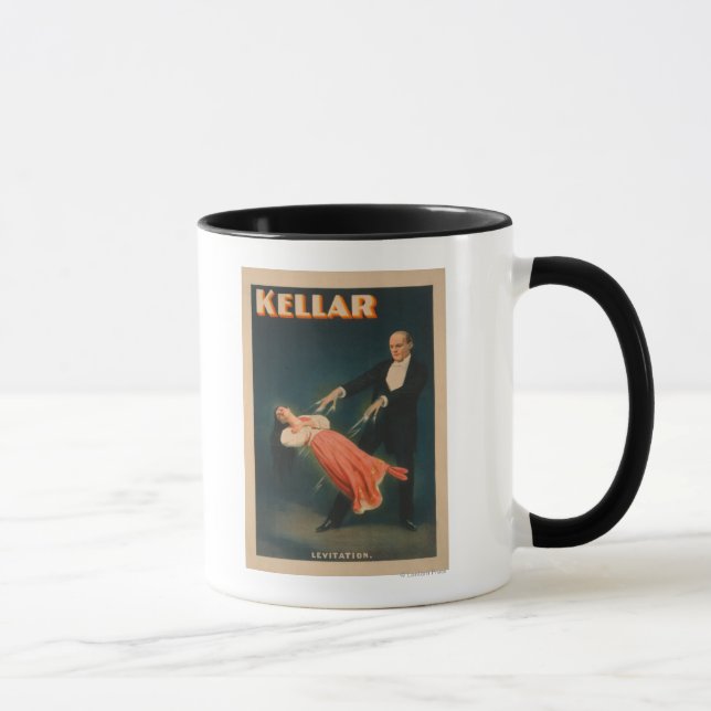 Caneca Kellar Levitation Magic Poster nº 2 (Direita)
