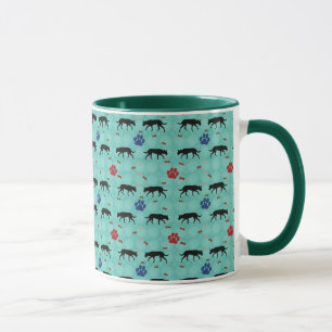 Caneca Kelpie australiano