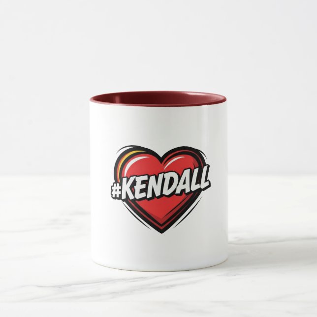Caneca Kendall Amor (Centro)