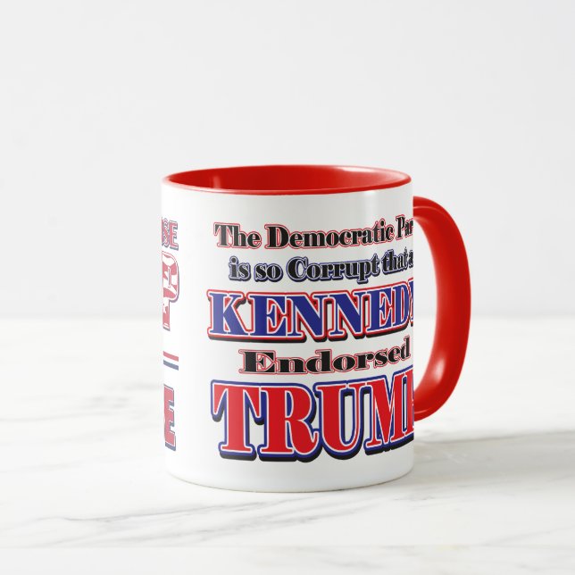 Caneca Kennedy Endorme TRUMP (Frente Esquerda)