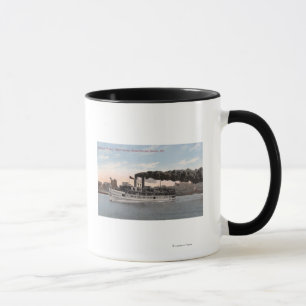 Caneca Kennedy Steamboat saindo para Bremerton