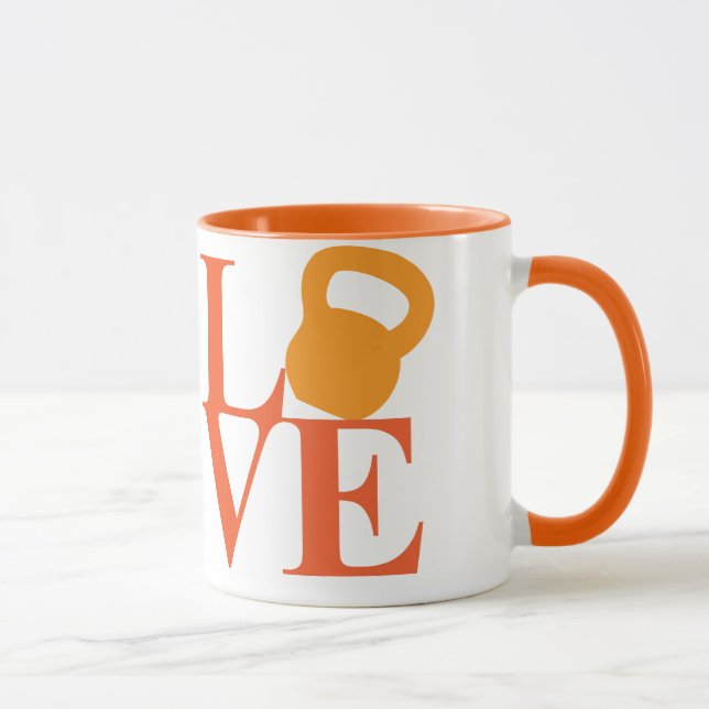 Caneca Kettlebell Love (Direita)