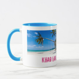 Caneca Khao Lak Phang-Nga Tailândia Praia Feriado do Pano